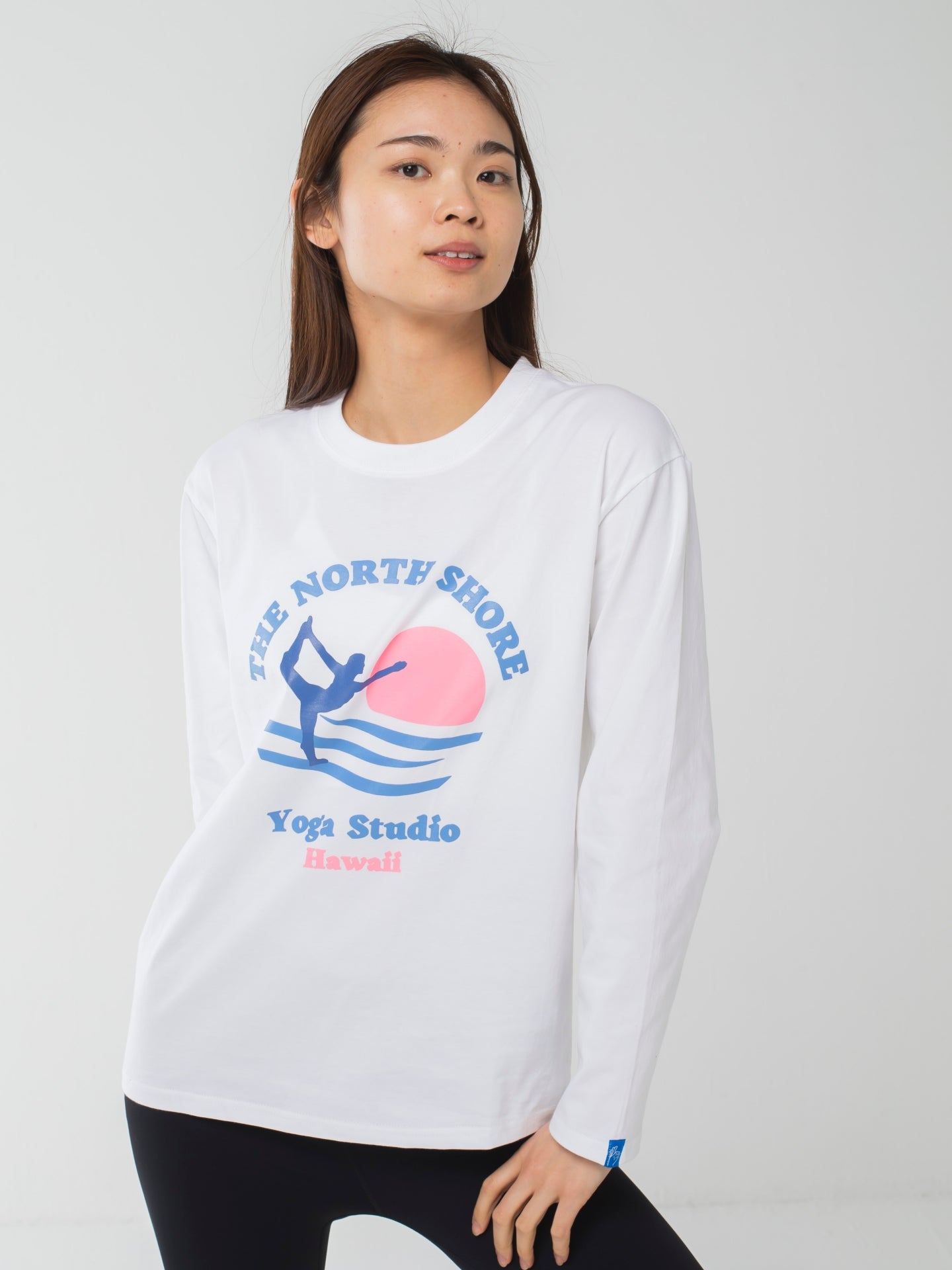 North Shore Long-Sleeve Tee White