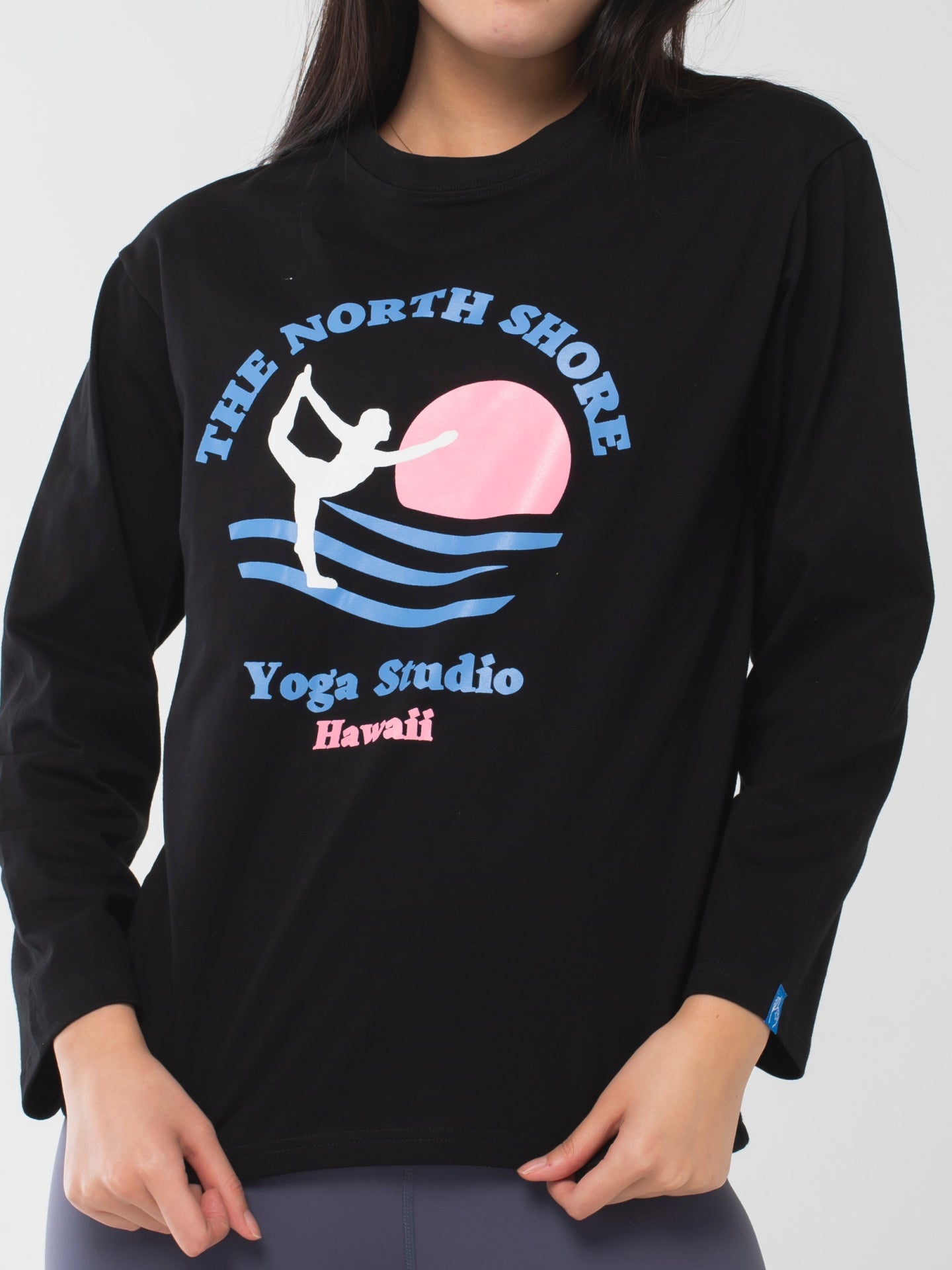 North Shore Long-Sleeve Tee Black