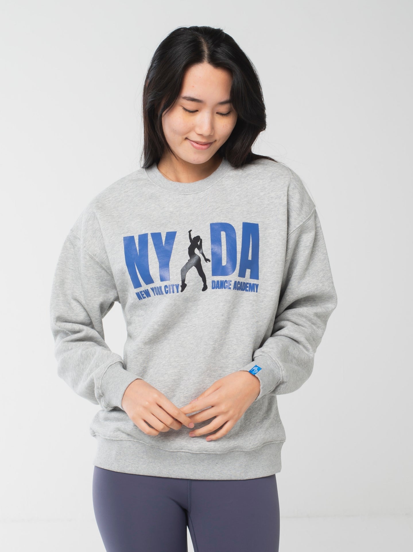 New York Dance Sweatshirts Grey Marl