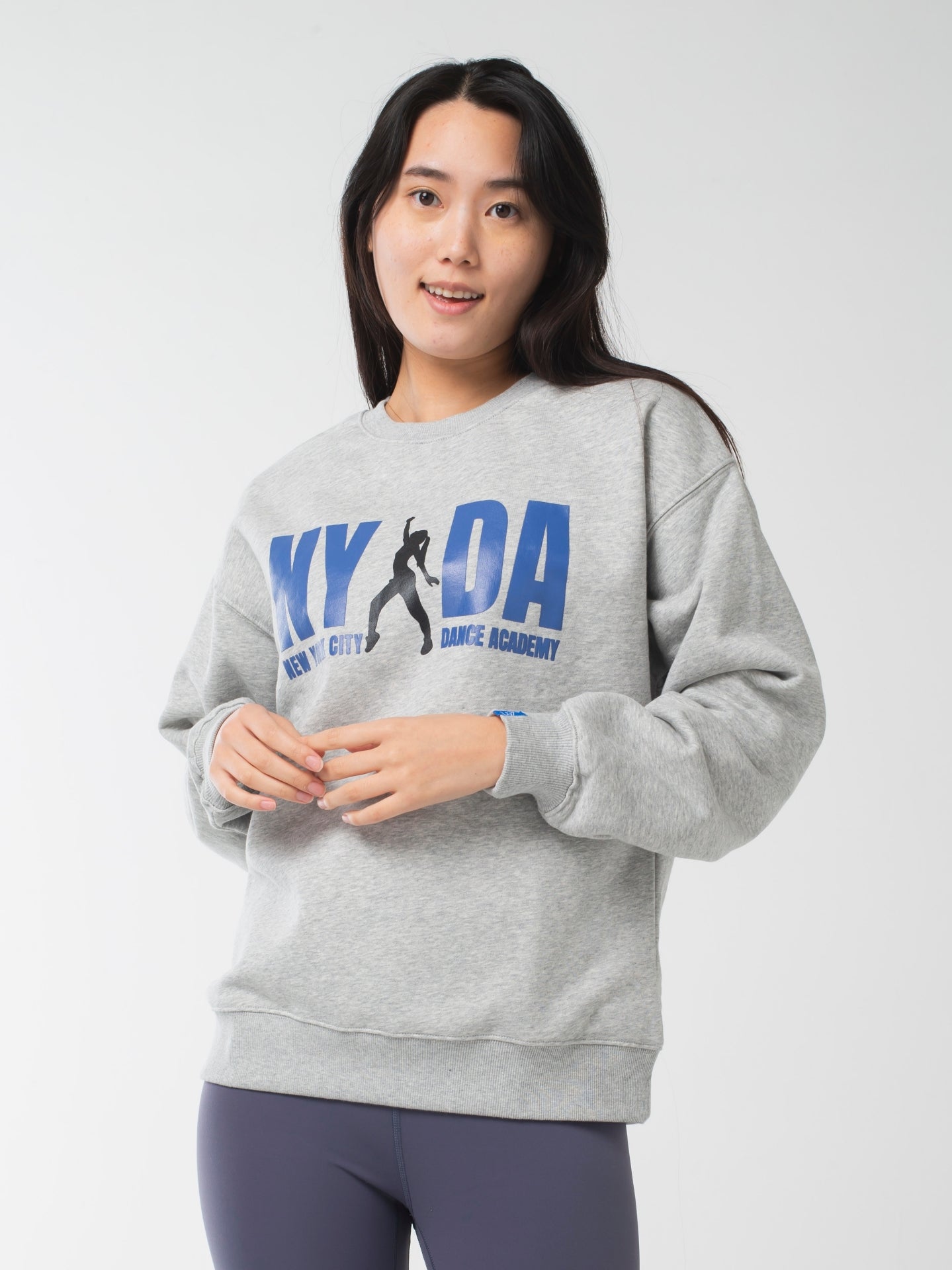 New York Dance Sweatshirts Grey Marl