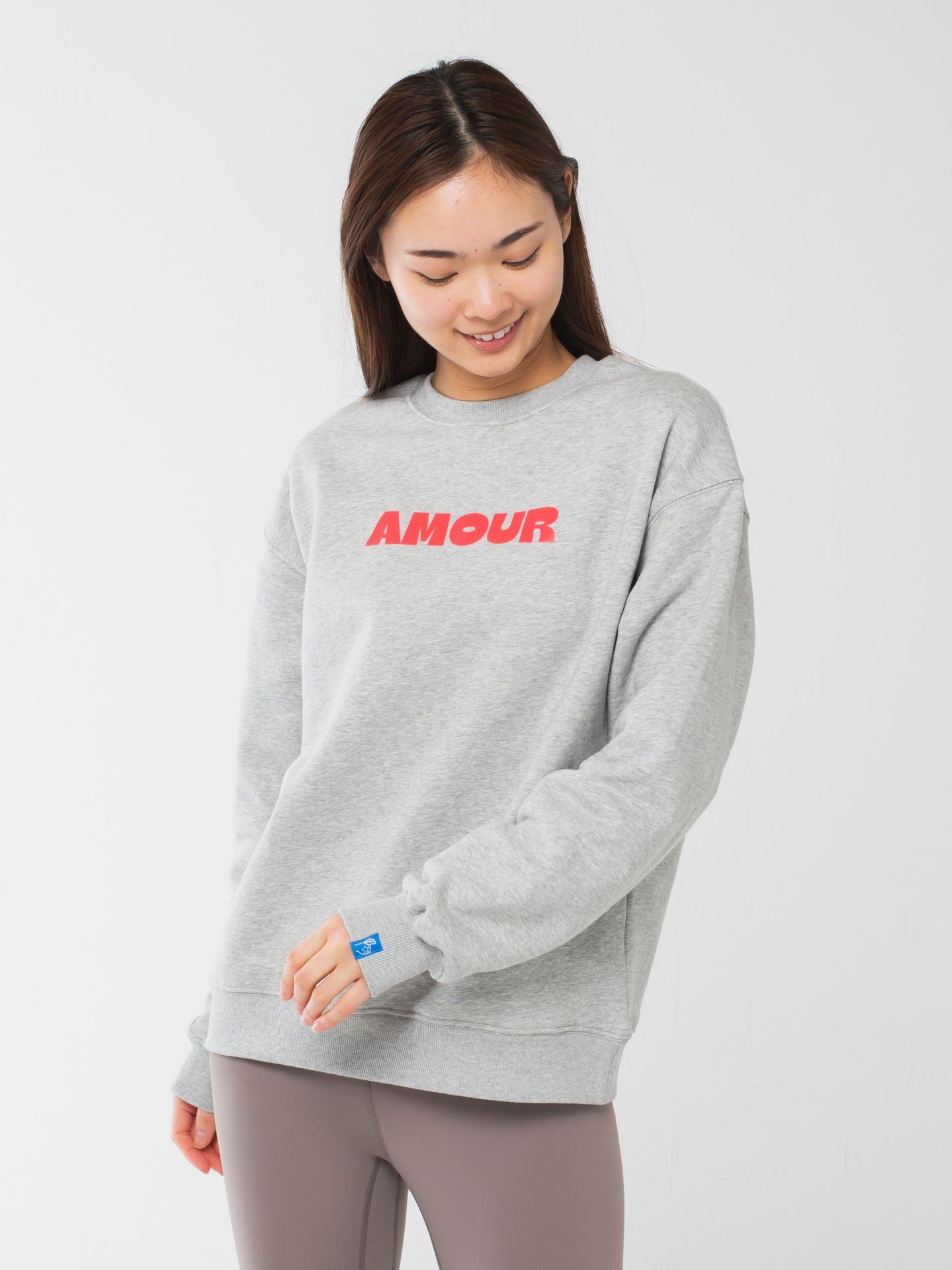 Amour Sweat Grey Marl