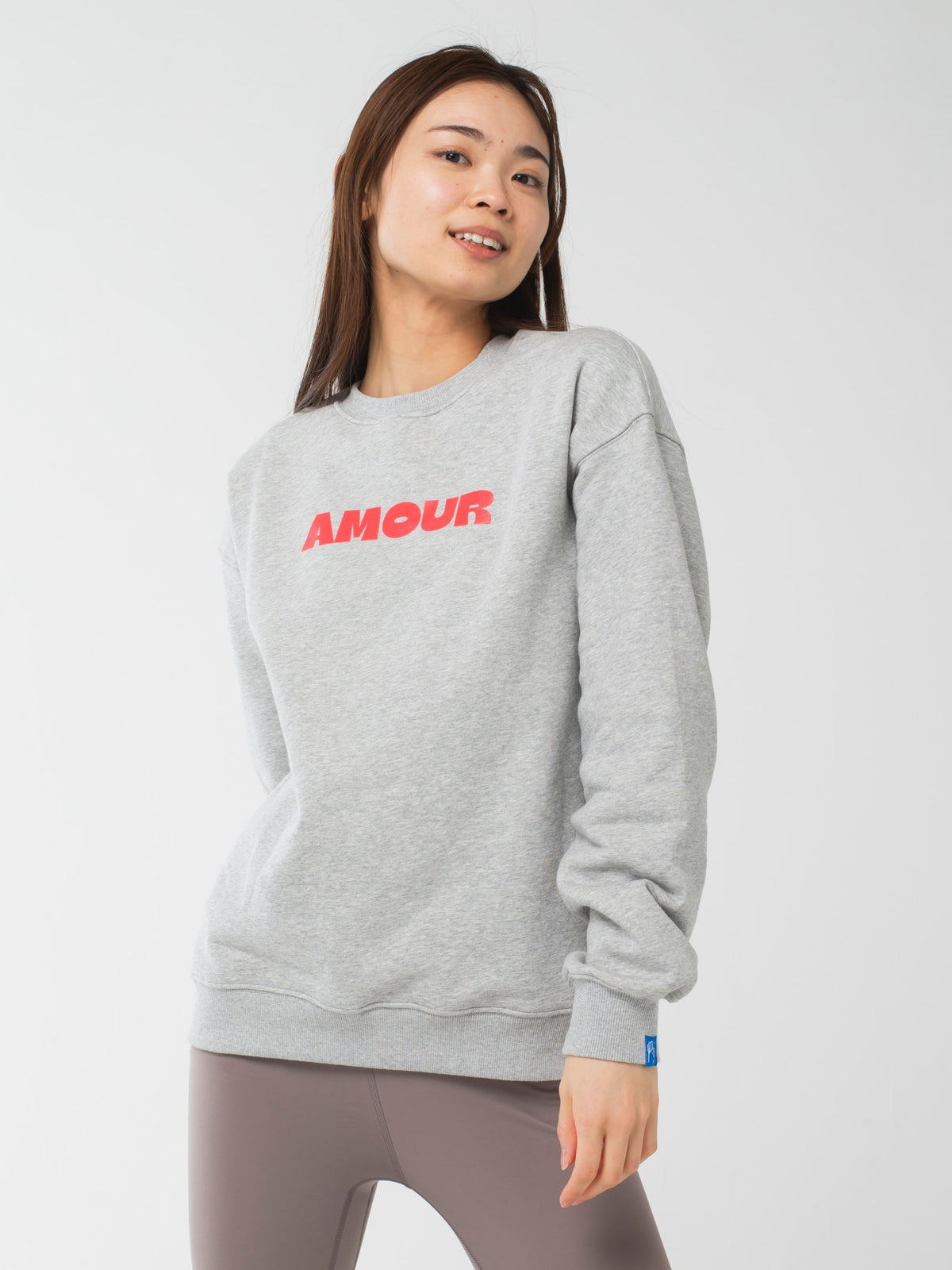 Amour Sweat Grey Marl