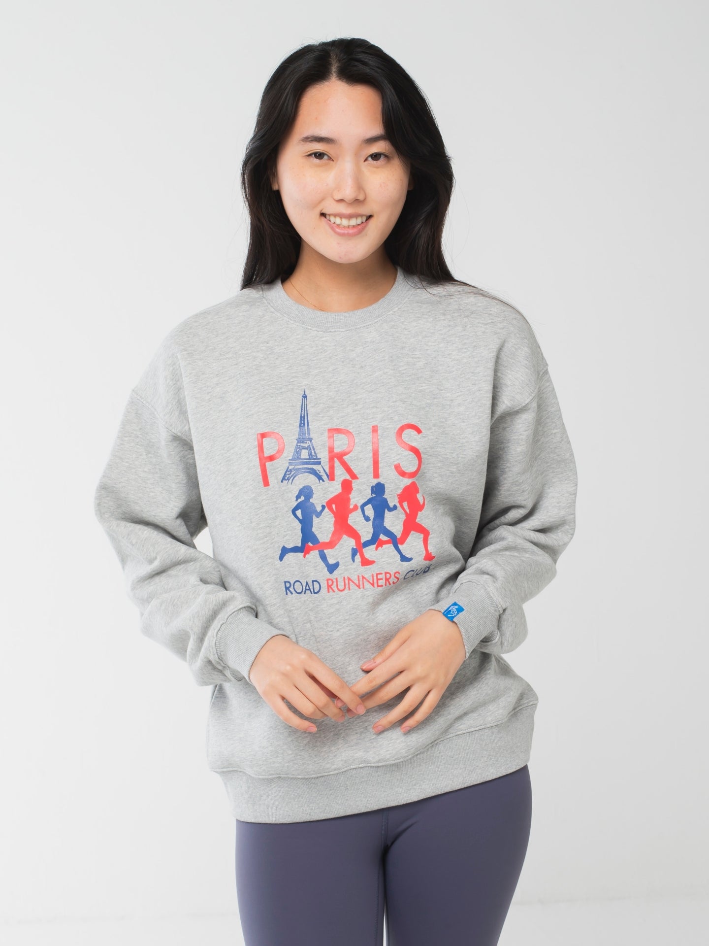 Paris Runners Club Sweatshirts Grey Marl