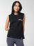 Small Muscle London Tank Black