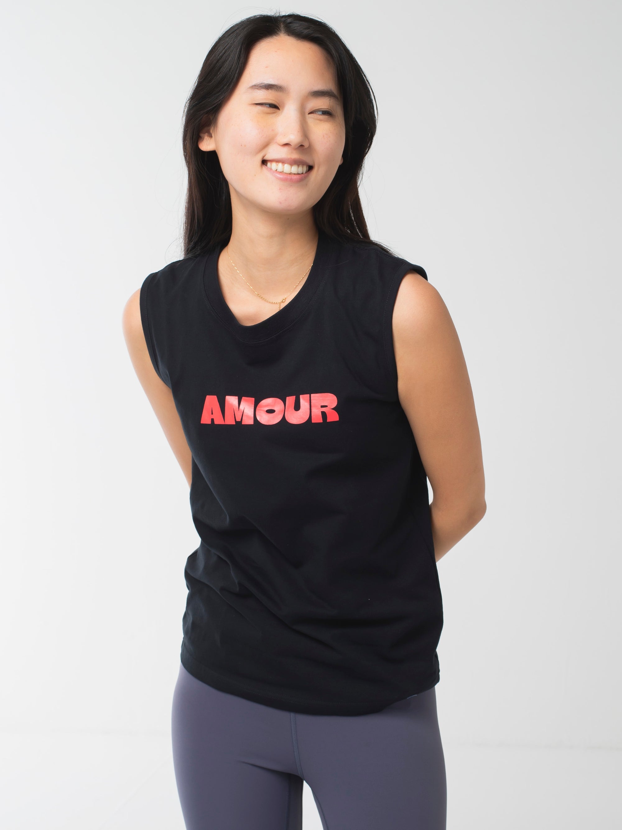 Amour Tank Black