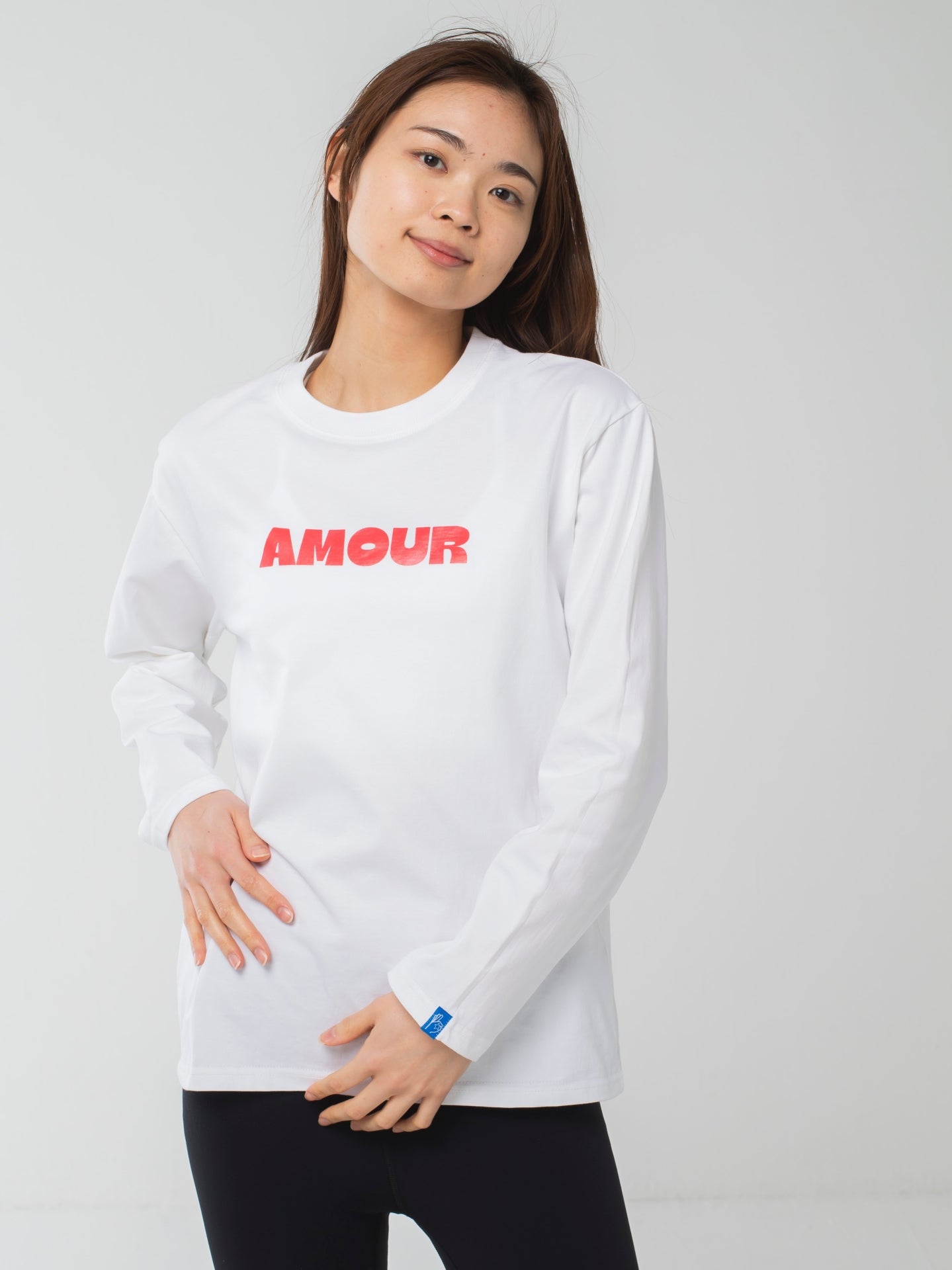 Amour Long-Sleeve Tee White