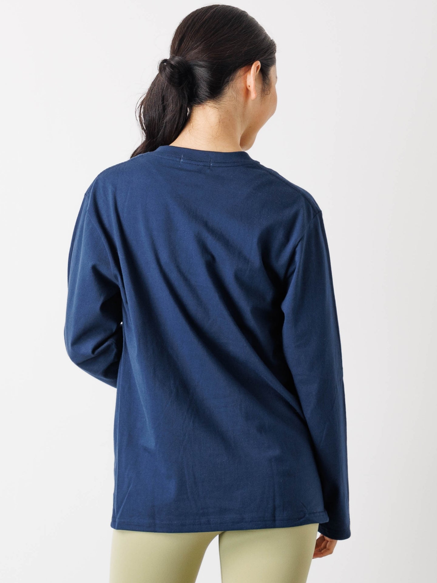 Amour Long-Sleeve Tee Navy