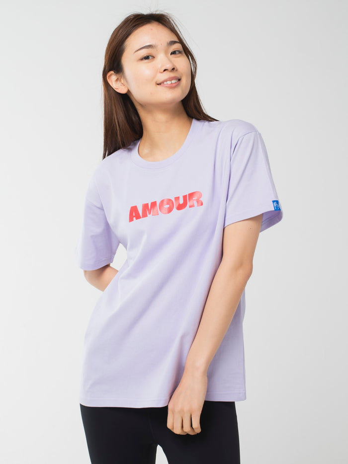 LLH amour t-shirts lavender | ロゴT レディース フランス語 | KIT STORE 通販