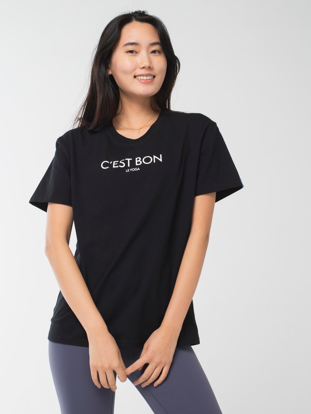 C&#39;est Bon le Yoga T-shirts Black