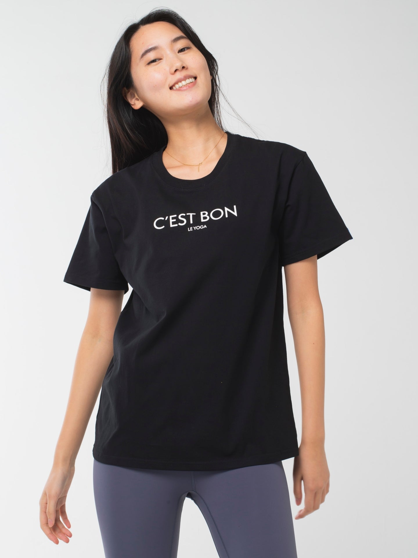 C'est Bon le Yoga T-shirts Black