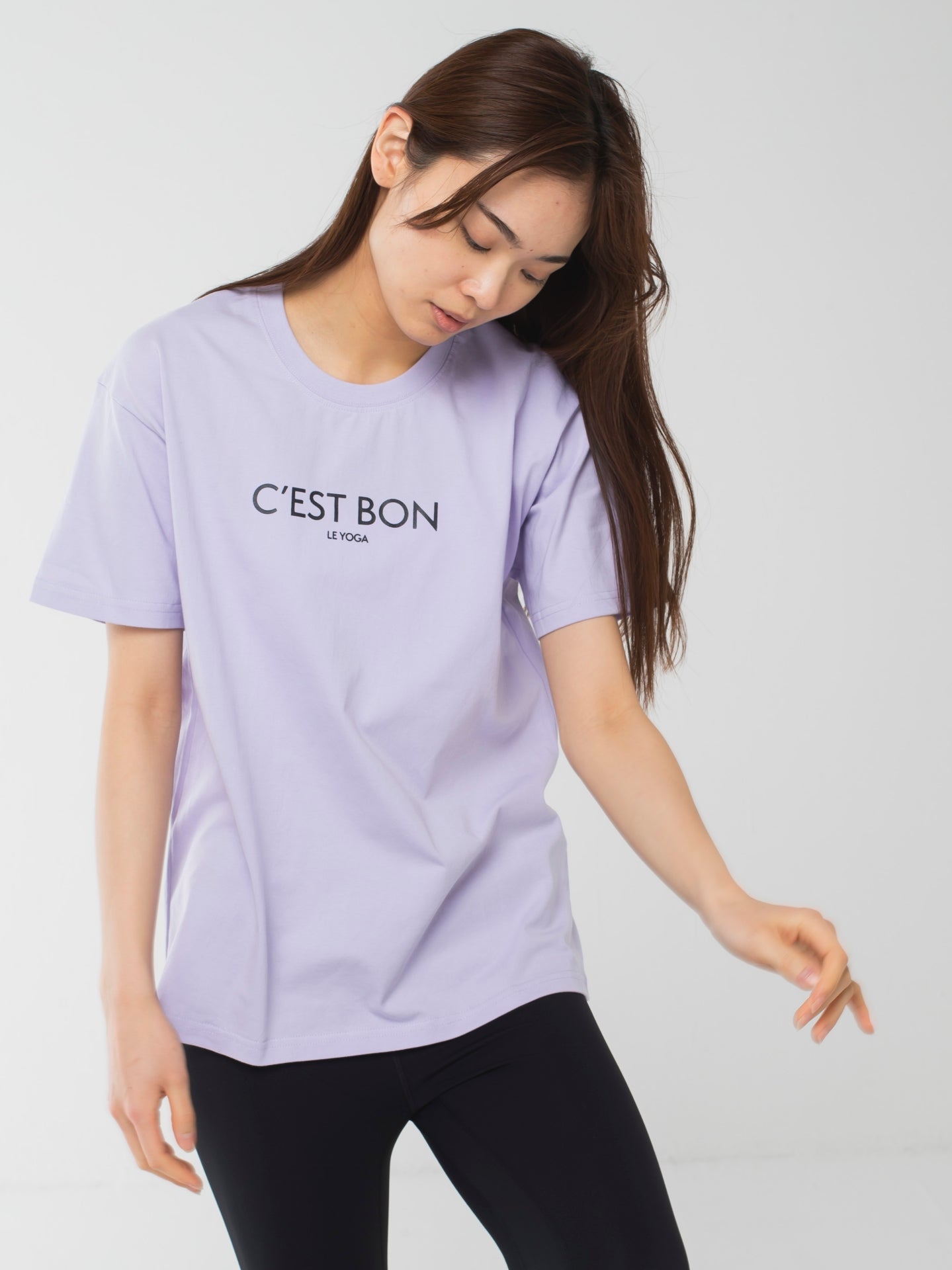 C'est Bon le Yoga T-shirts Lavender