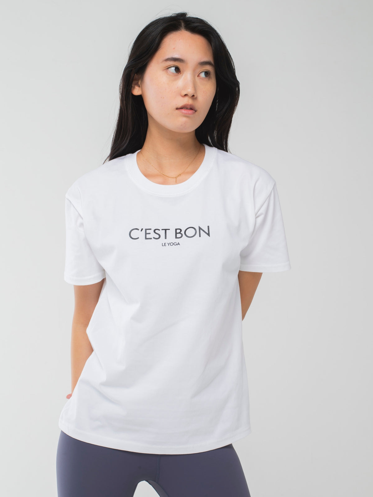 C&#39;est Bon le Yoga T-shirts White