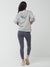 New York Dance Hoodie Grey Marl