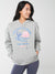 North Shore Hoodie Grey Marl