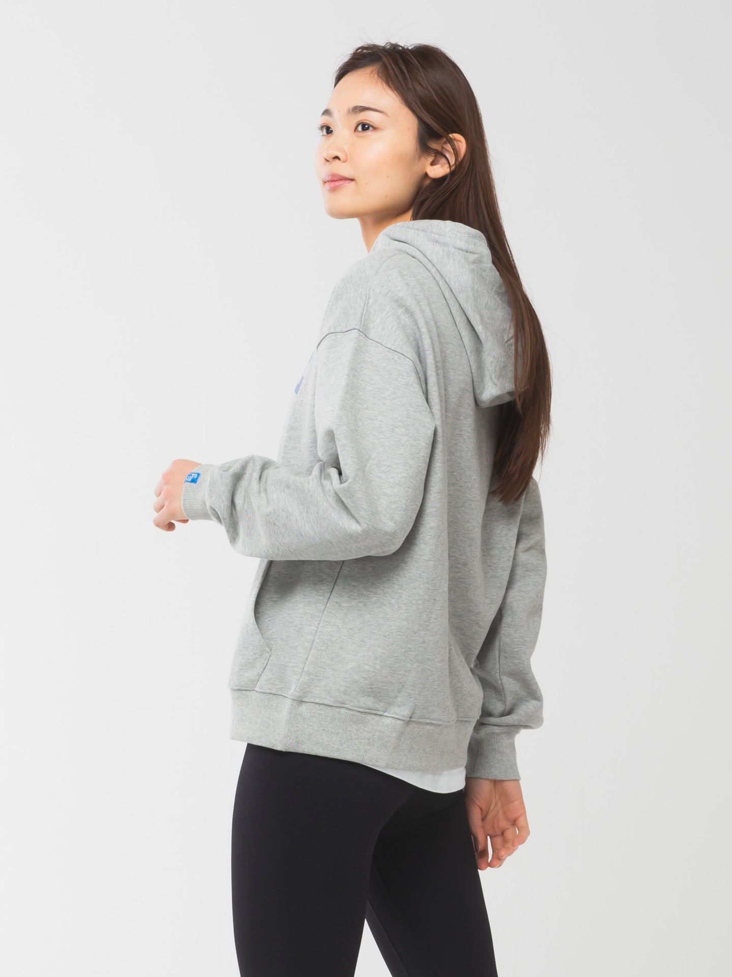 Amour Hoodie Grey marl