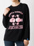 Santa Monica Boxing Gym Long-Sleeve Tee Black