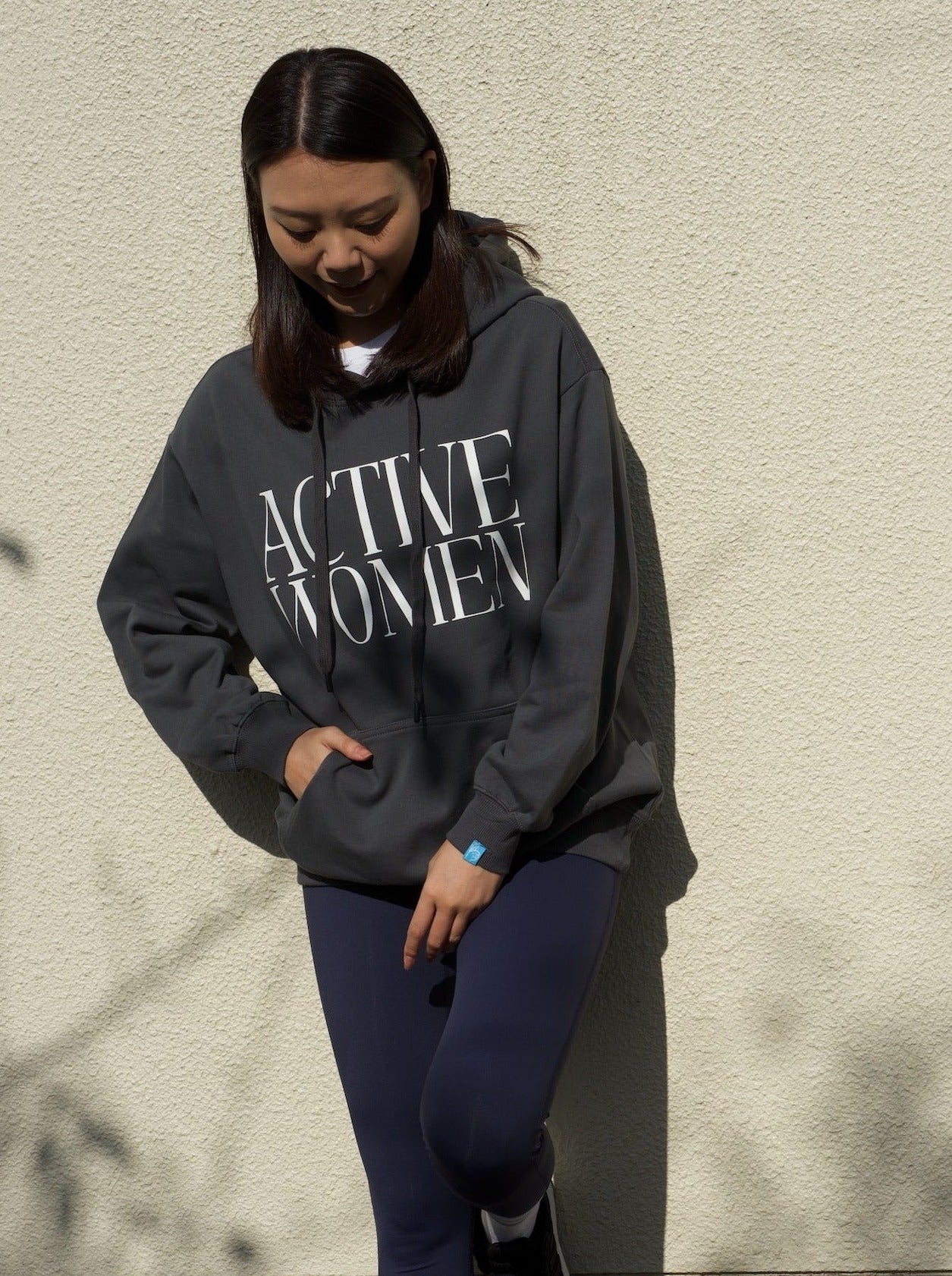 Active Women Hoodie Grey