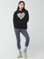 Love & peace Hoodie Black