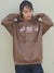 Muscle Japan Hoodie Coffee