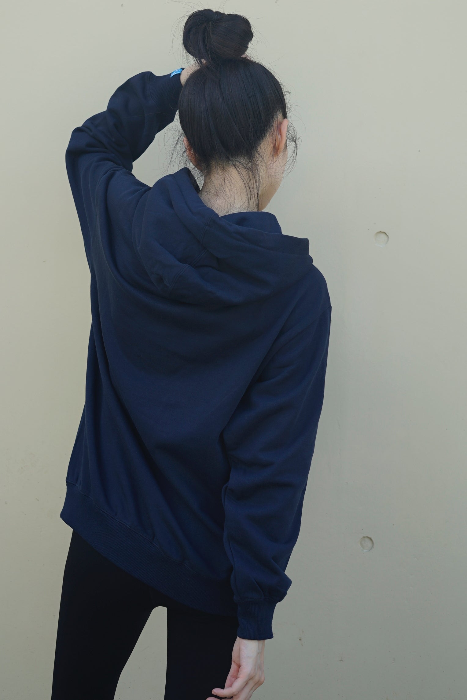 Muscle Japan Hoodie Navy