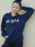 Muscle Japan Hoodie Navy