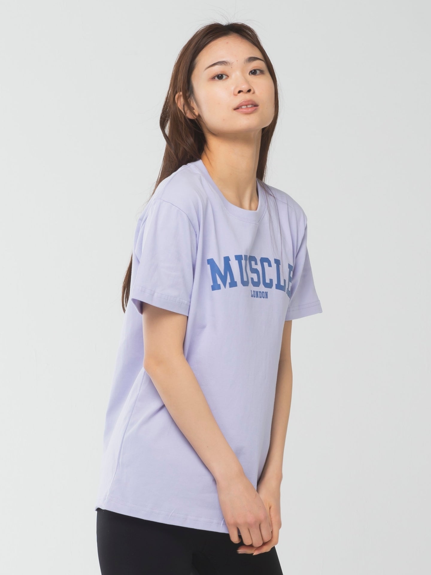 Muscle London T-shirts Lavender