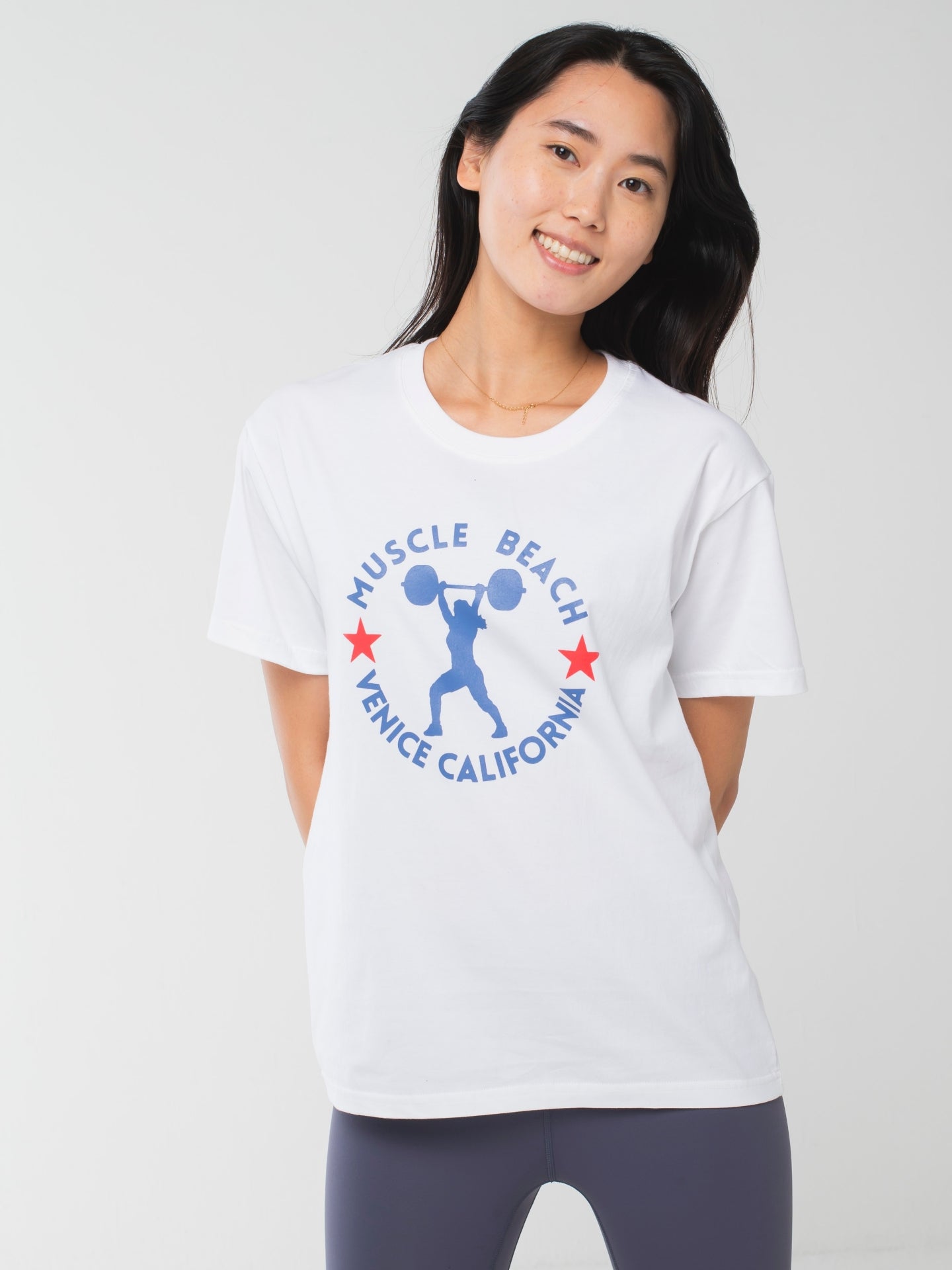 Muscle Beach T-shirts White