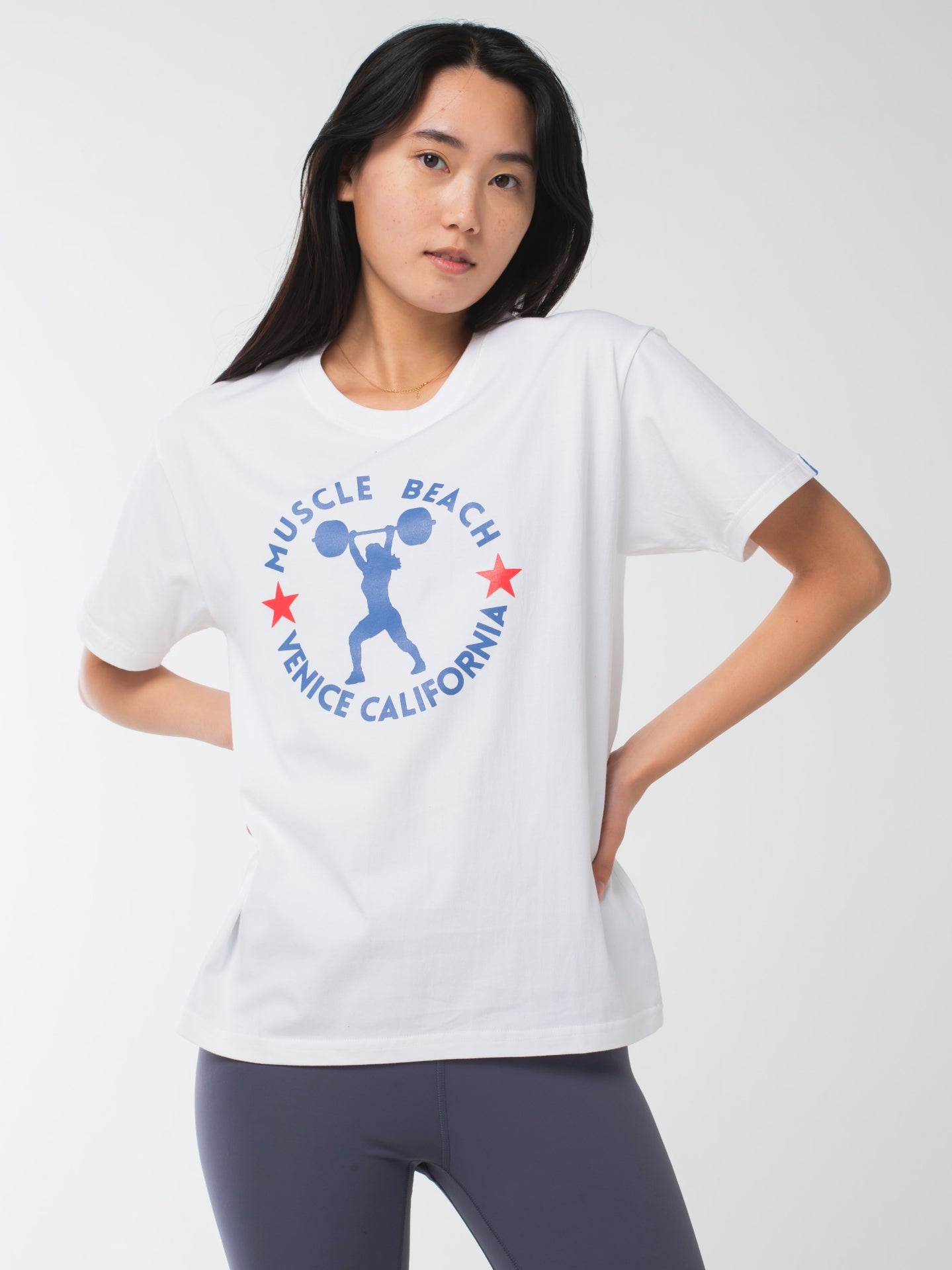 Muscle Beach T-shirts White