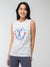 Muscle Beach Tank White