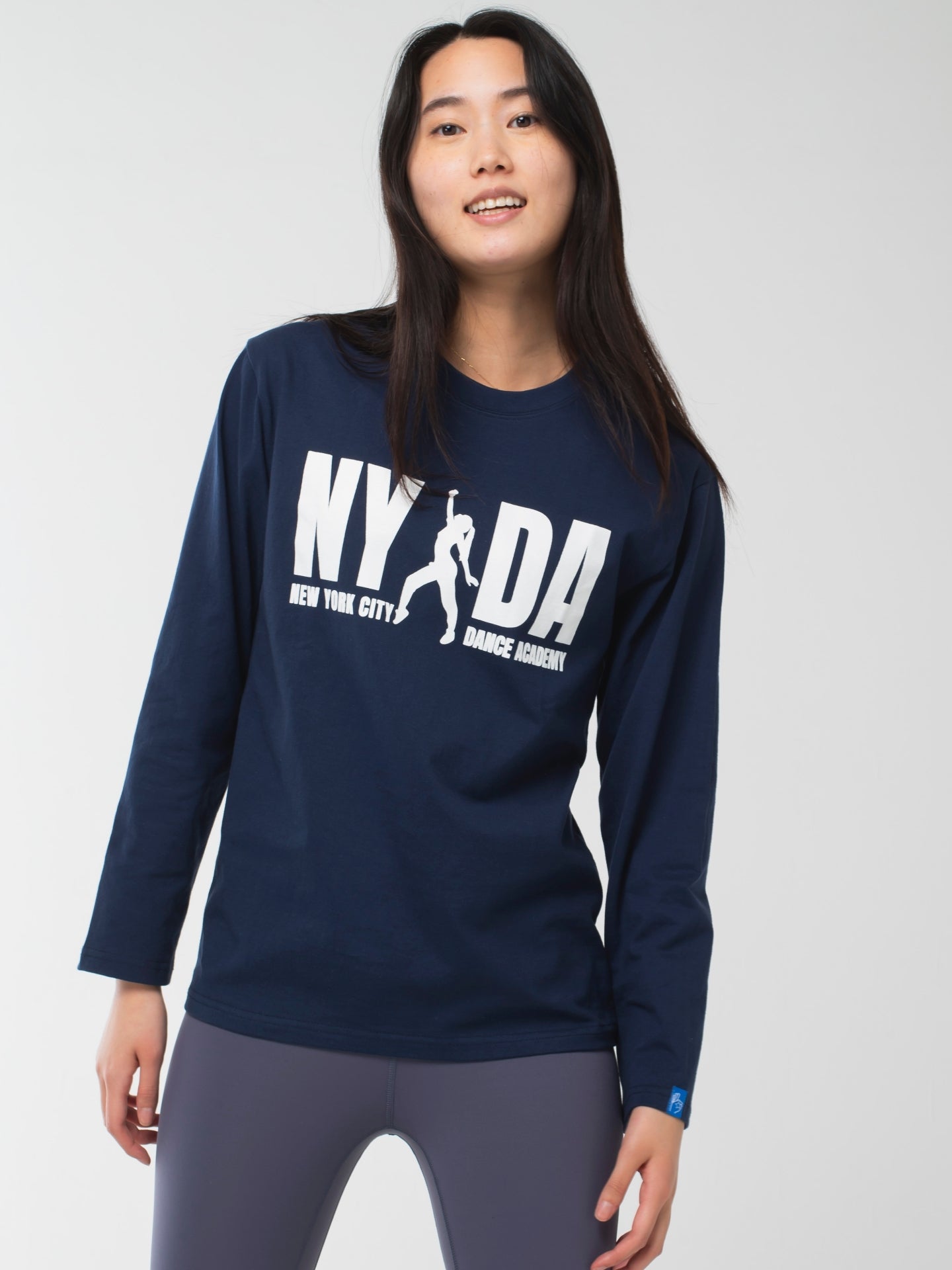 New York Dance Long-Sleeve Tee Navy