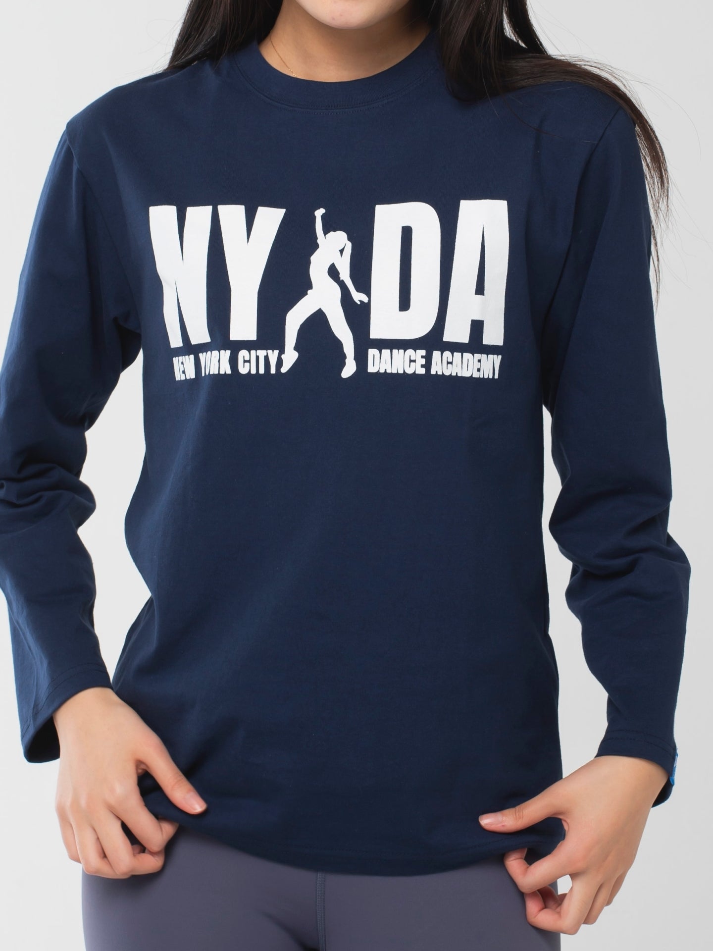 New York Dance Long-Sleeve Tee Navy