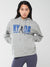 New York Dance Hoodie Grey Marl