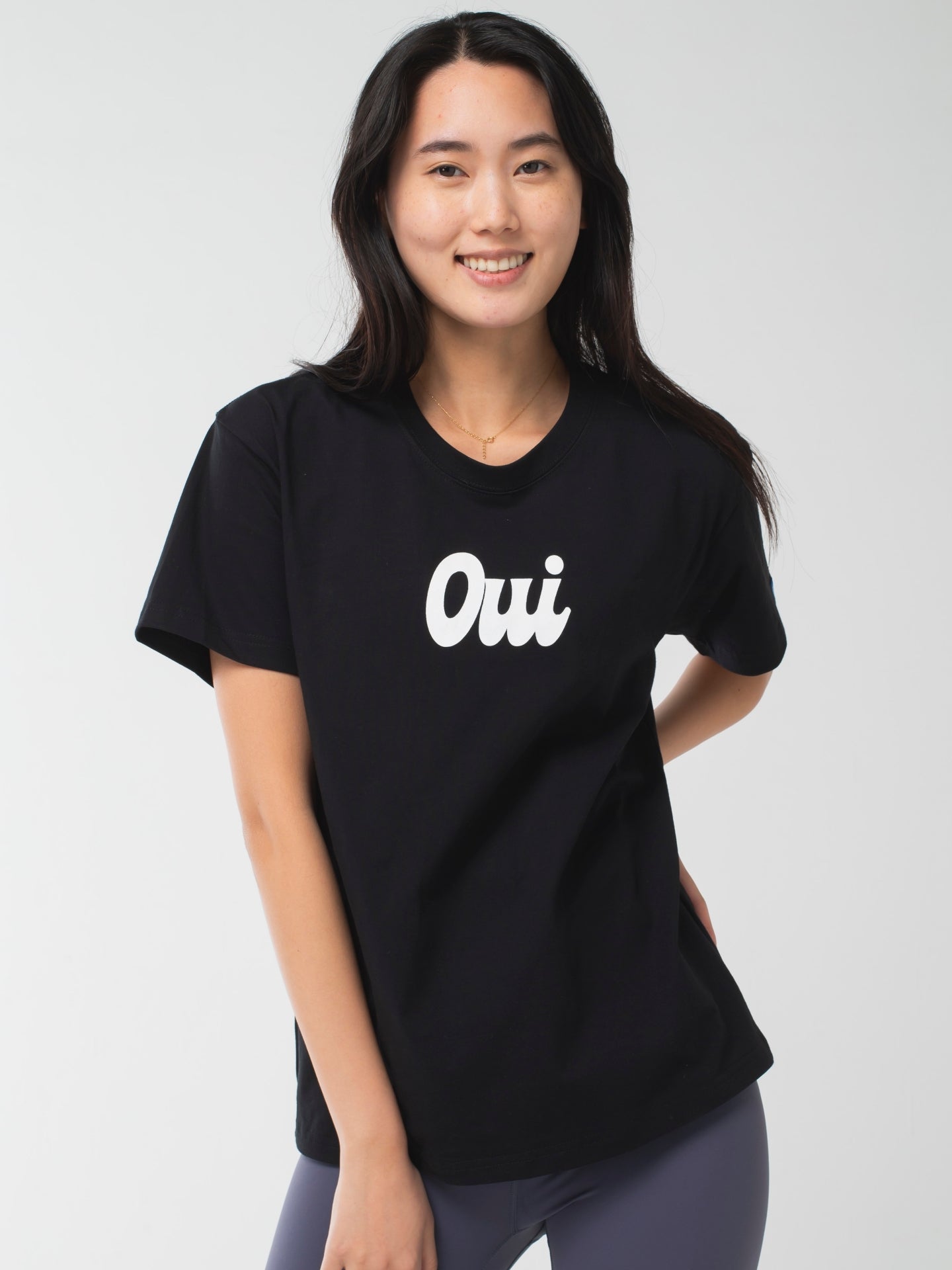 Oui T-shirts Black