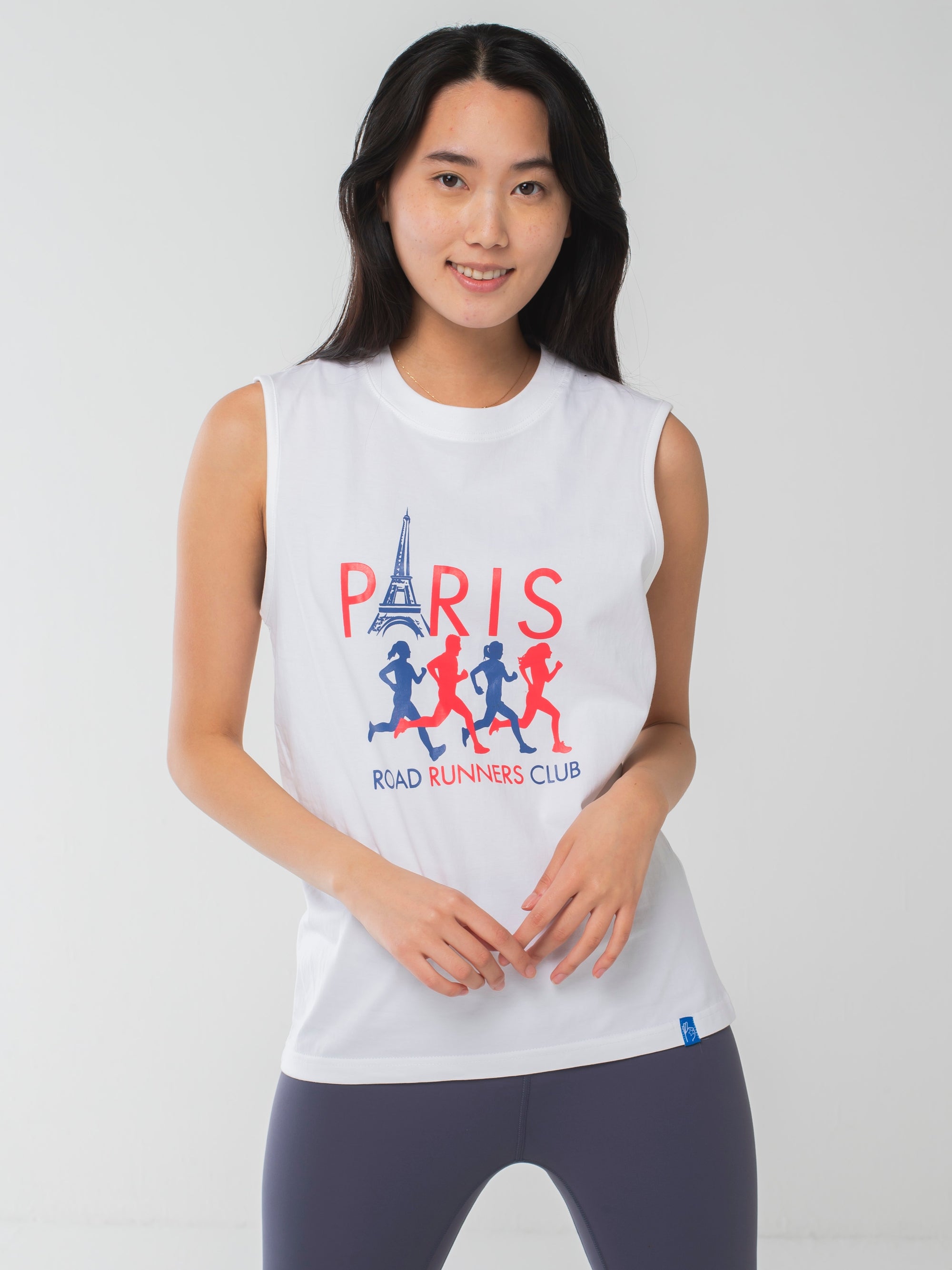 Paris Runners Club Tank White