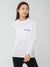 Small Muscle London Long-Sleeve Tee White