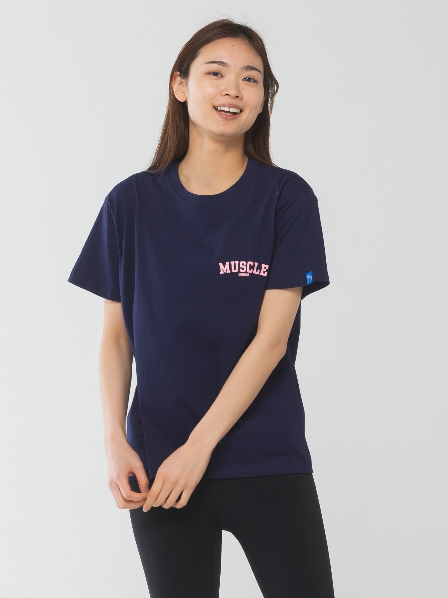 Small Muscle London T-shirts Navy