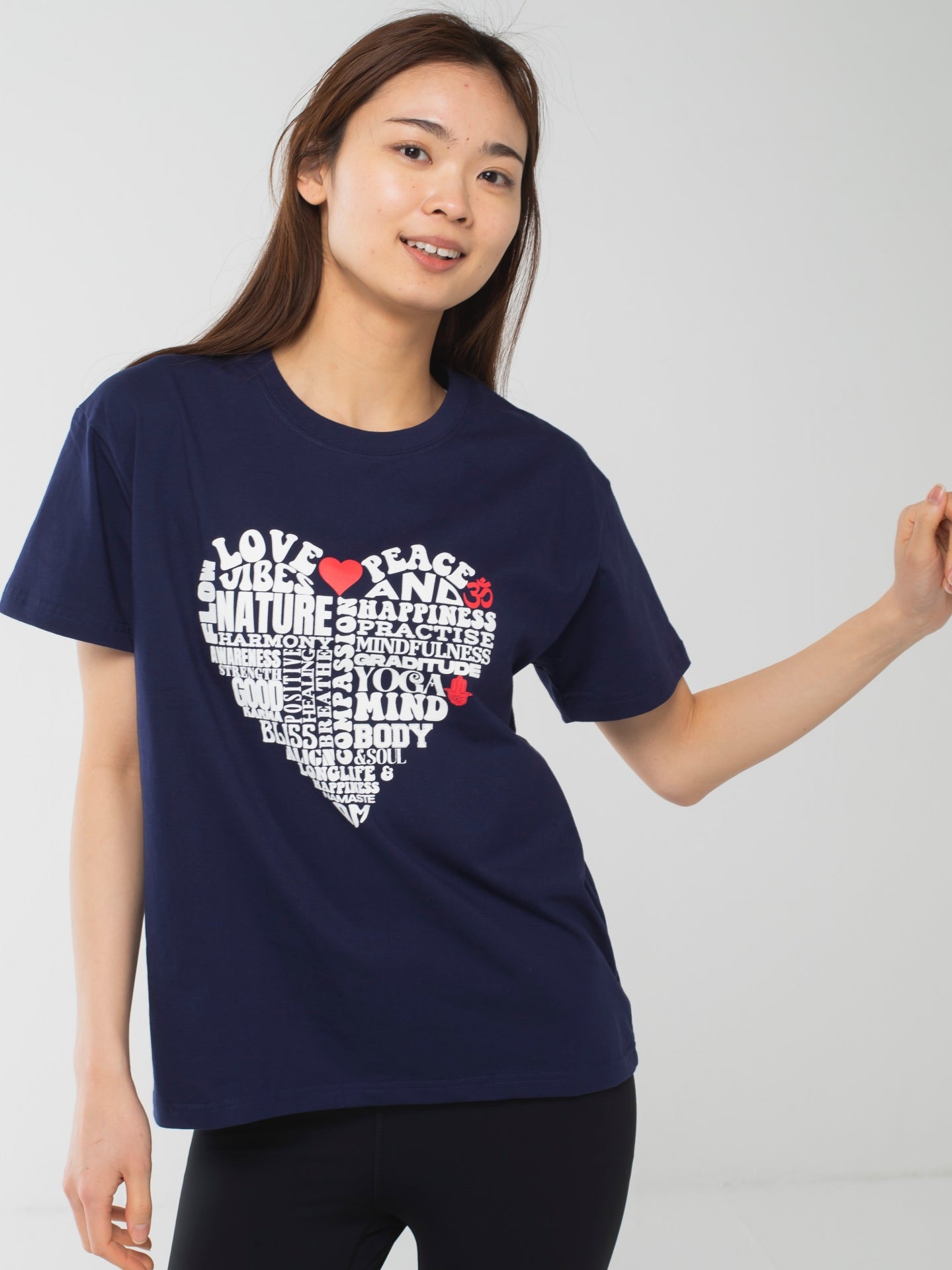 Love & Peace T-shirts Navy