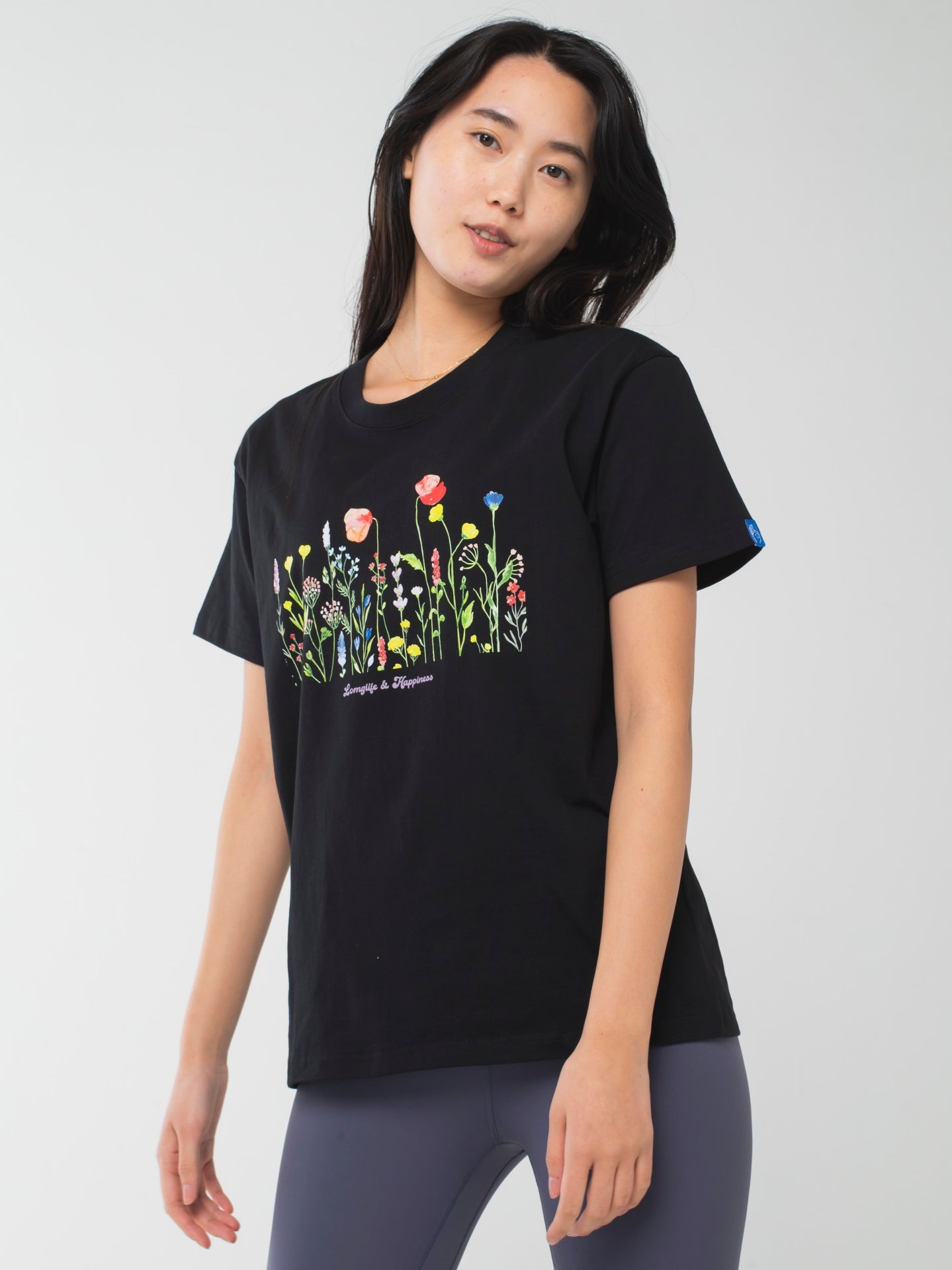 Wildflower T-shirts Black