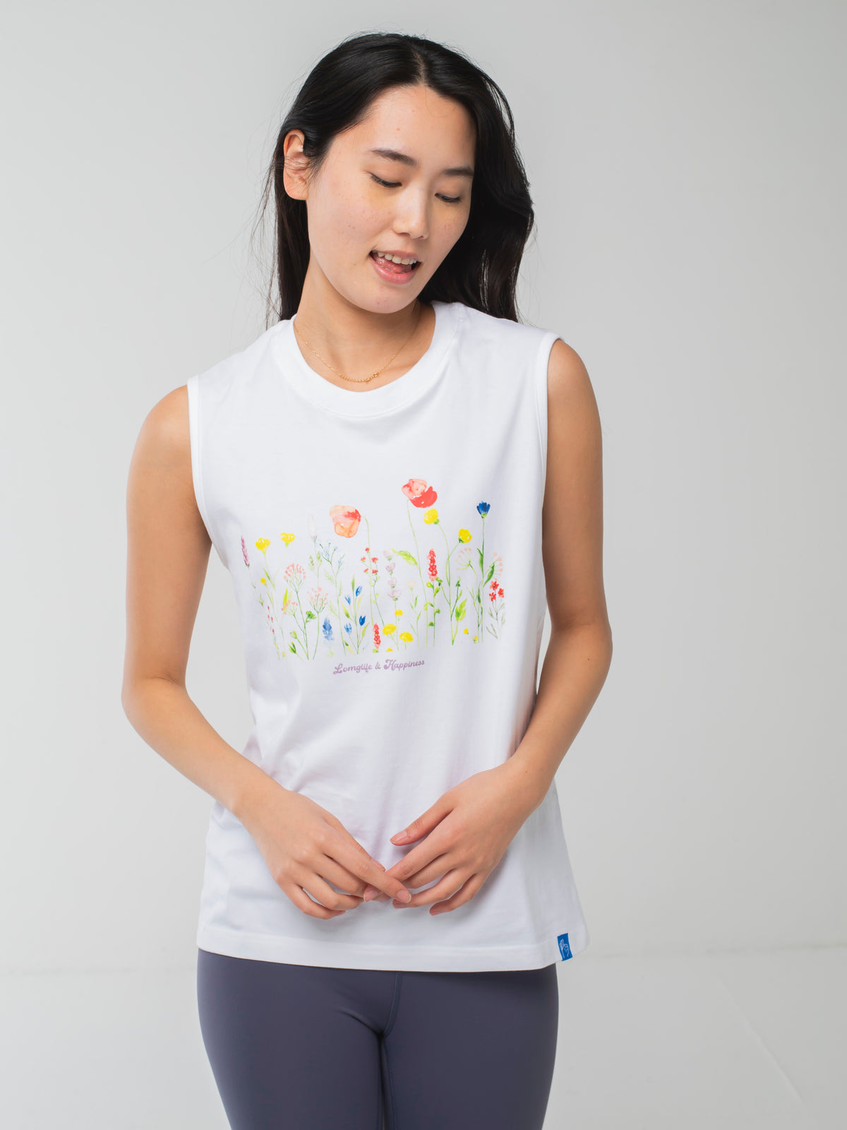 Wildflower Tank White