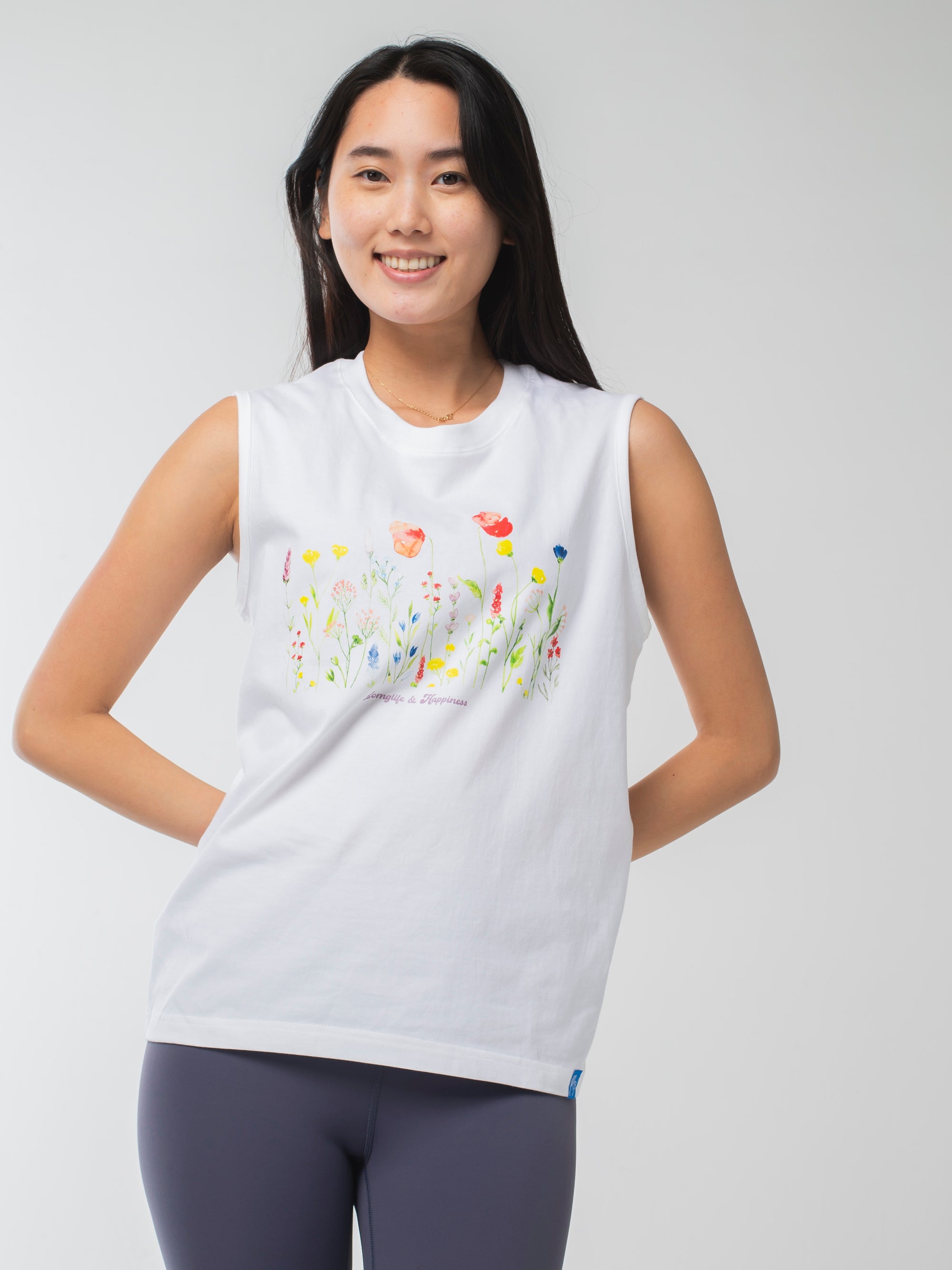 Wildflower Tank White